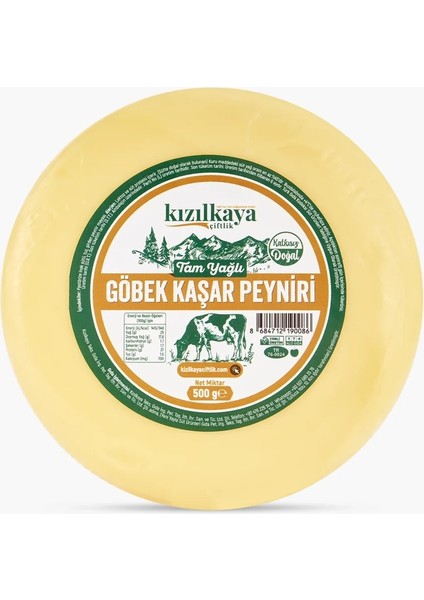 Göbek Kaşar Peyniri 500G