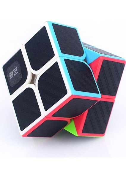 Professıonal 2x2 Qy Speed Cube 2x2 Corbon Fiber Cube Vıp 2x2 Zeka Küpü 2x2 Hız Küpü 2x2 Cube
