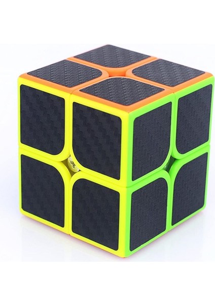 Professıonal 2x2 Qy Speed Cube 2x2 Corbon Fiber Cube Vıp 2x2 Zeka Küpü 2x2 Hız Küpü 2x2 Cube