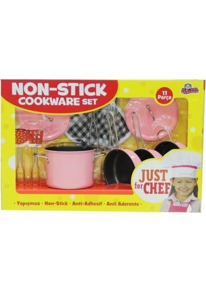 Ayaz&yaz Tencere Tava Yapışmaz 11 Parça Oyun Seti