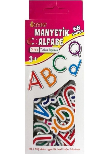 Manyetik Alfabe Türkçe-Ingilizce