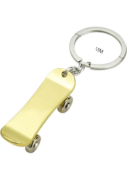 Sevimli Mini Parmak Kaykay Anahtarlık Kadın Erkek Ilginç Simülasyon Scooter Araba Anahtarlık Paten Sevenler Için Hatıra Hediyeler (Yurt Dışından)