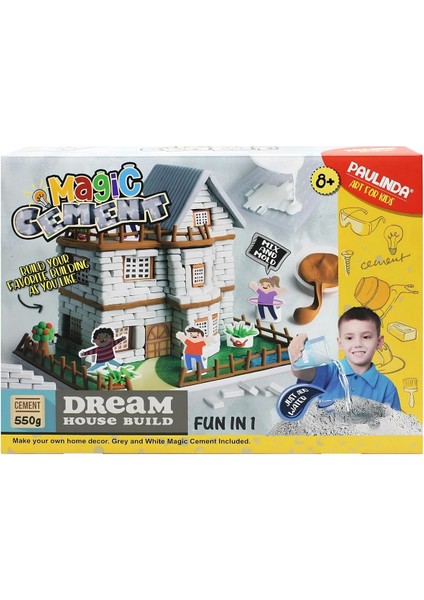 Magic Cement Dream House Build Ev Yapma Hobi Seti 550 gr