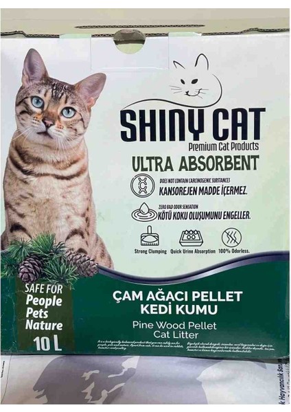 Shıny Cat Yeni Nesil Pellet Kedi Kumu
