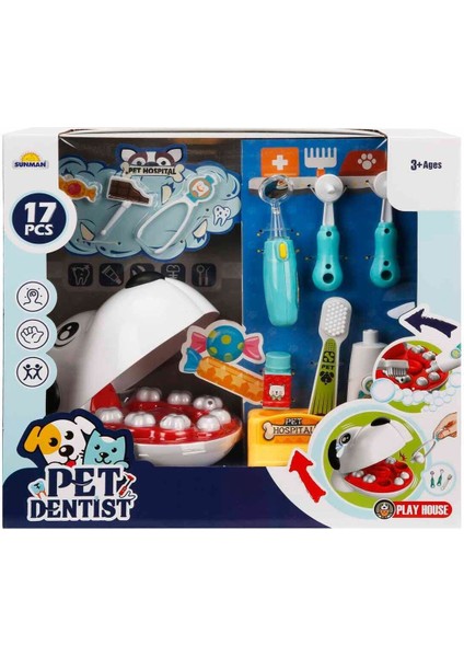 Veteriner Diş Hekimi Seti 17 Parça modelleri
