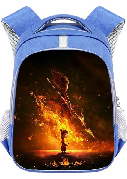 Nezha Mahallesi Öğrenci Okul Çantası (Yurt Dışından)