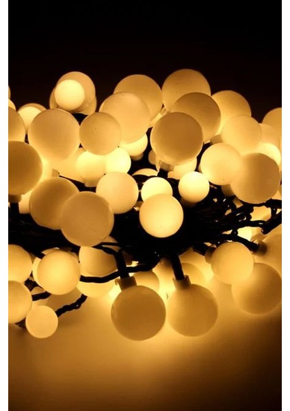 Dış Mekan Süslemek Düğün Eğlence Mekanı Süsleme Noel Ağacı Süsleme Için 5 Metre Siyah Kablo Top LED indirimleri