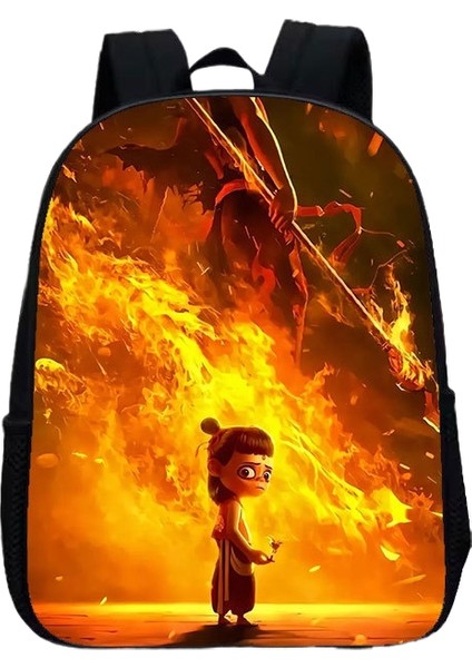 Nezha Mahallesi Öğrenci Okul Çantası (Yurt Dışından)