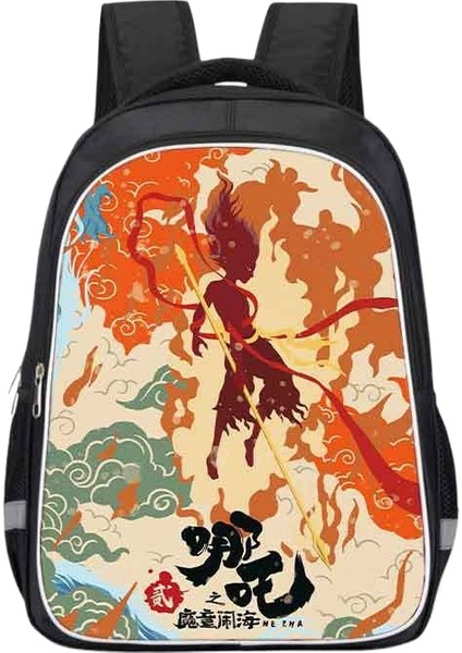 Nezha Mahallesi Öğrenci Okul Çantası (Yurt Dışından)