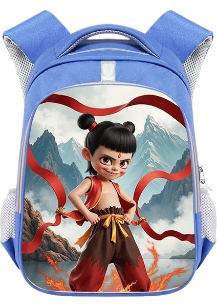 Nezha Mahallesi Öğrenci Okul Çantası (Yurt Dışından)