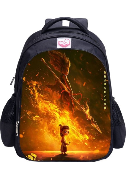 Nezha Mahallesi Öğrenci Okul Çantası (Yurt Dışından)