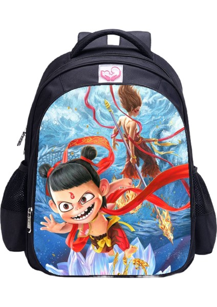 Nezha Mahallesi Öğrenci Okul Çantası (Yurt Dışından)