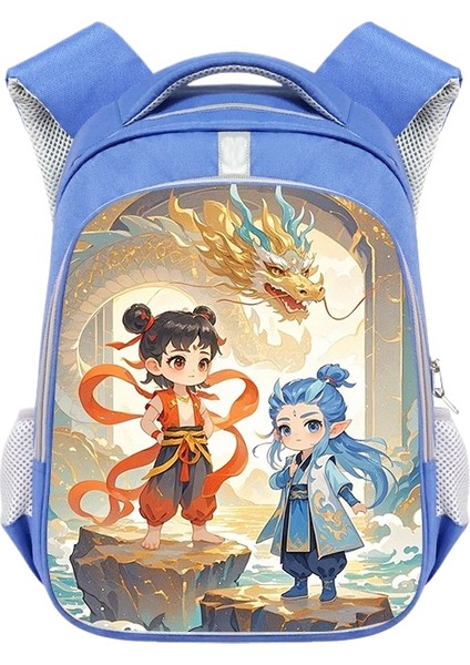 Nezha Mahallesi Öğrenci Okul Çantası (Yurt Dışından)