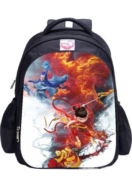 Nezha Mahallesi Öğrenci Okul Çantası (Yurt Dışından)