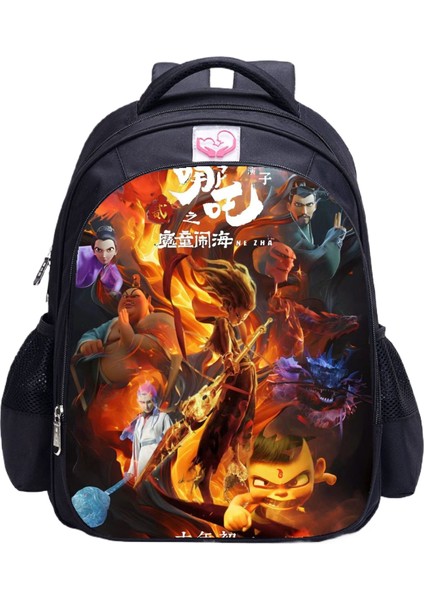 Nezha Mahallesi Öğrenci Okul Çantası (Yurt Dışından)