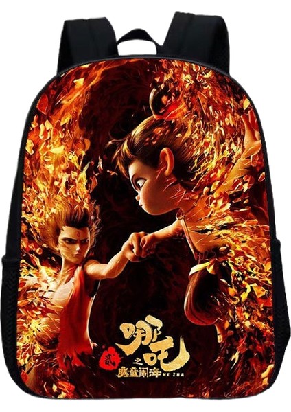 Nezha Mahallesi Öğrenci Okul Çantası (Yurt Dışından)