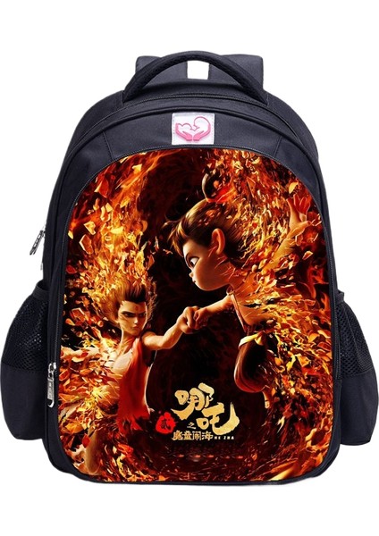 Nezha Mahallesi Öğrenci Okul Çantası (Yurt Dışından)