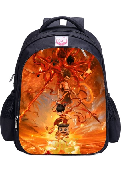 Nezha Mahallesi Öğrenci Okul Çantası (Yurt Dışından)