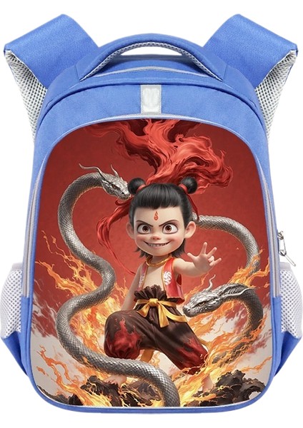 Nezha Mahallesi Öğrenci Okul Çantası (Yurt Dışından)