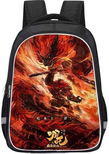 Nezha Mahallesi Öğrenci Okul Çantası (Yurt Dışından)