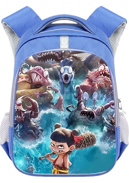 Nezha Mahallesi Öğrenci Okul Çantası (Yurt Dışından)