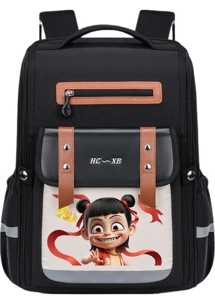 Nezha Mahallesi Öğrenci Okul Çantası (Yurt Dışından)