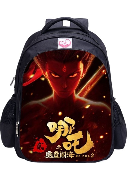 Nezha Mahallesi Öğrenci Okul Çantası (Yurt Dışından)