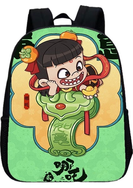 Nezha Mahallesi Öğrenci Okul Çantası (Yurt Dışından)