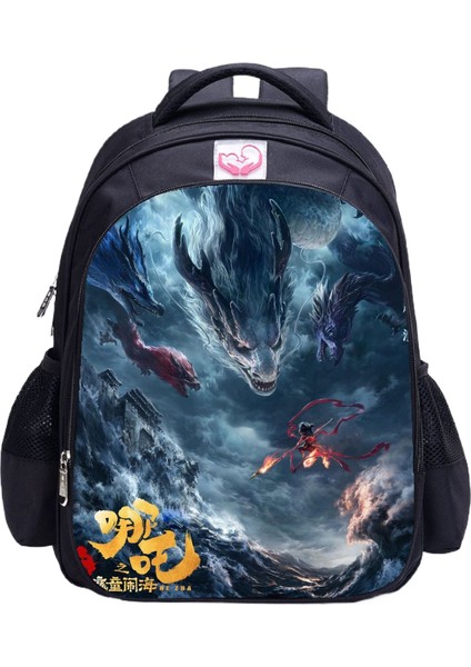 Nezha Mahallesi Öğrenci Okul Çantası (Yurt Dışından)