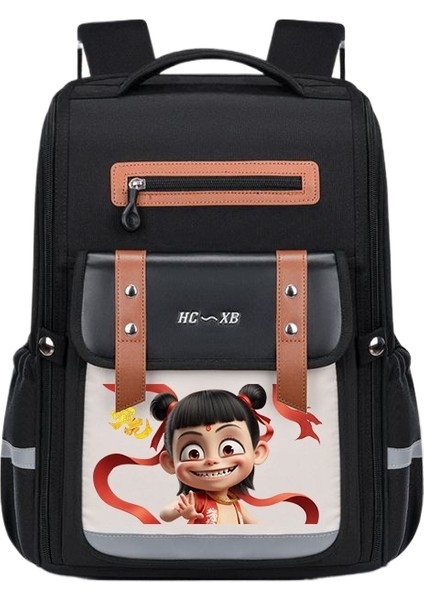 Nezha Mahallesi Öğrenci Okul Çantası (Yurt Dışından)