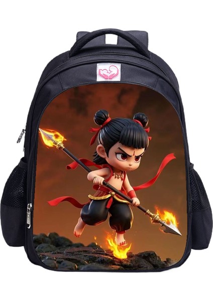 Nezha Mahallesi Öğrenci Okul Çantası (Yurt Dışından)