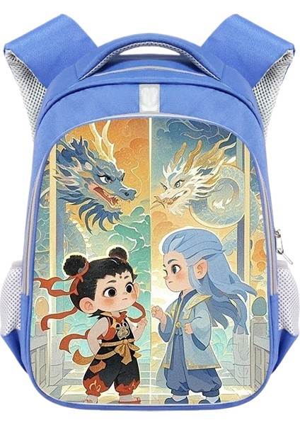 Nezha Mahallesi Öğrenci Okul Çantası (Yurt Dışından)