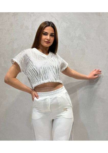 Medusa 2036 Yazlık 3 Lü Simli Takım fiyatları