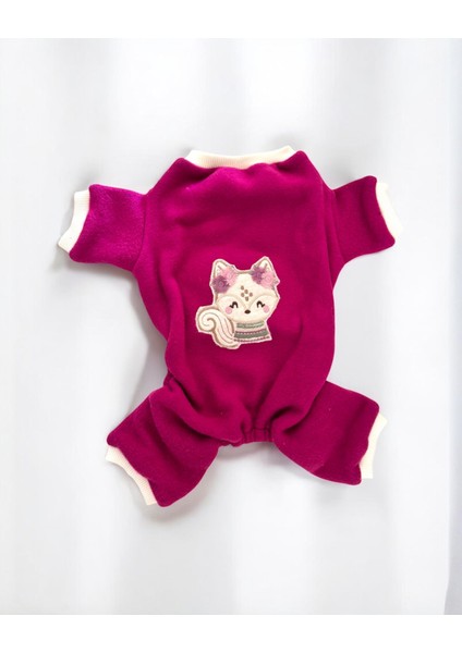 Foxie Polar Köpek Tulum Pijama