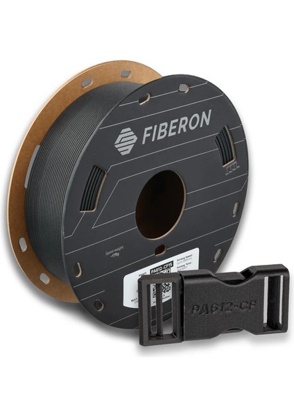 Fiberon PA612-CF15 Siyah Filament