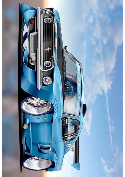 Deri Taban Dijital Baskı Halı Çocuk Odası Halısı KD-046 120 x 180 cm