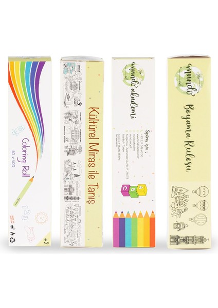 Coloring Roll-Kültürel Miras