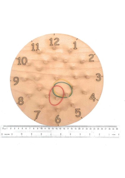 Montessori Uygulamalı Saatleri Öğreniyorum Materyali fiyatları