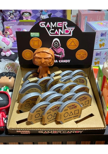 Dalgona Candy Squid Game Şekeri 25 Adet