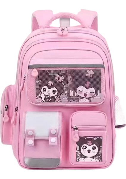 Büyük Kapasiteli Lamine Oxford Kumaş Öğrenci Okul Çantası (Yurt Dışından)