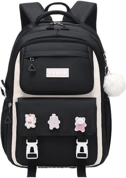 Karikatür Büyük Kapasiteli Öğrenci Okul Çantası (Yurt Dışından)