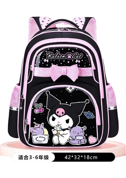 Karikatür Büyük Kapasiteli Öğrenci Okul Çantası (Yurt Dışından)