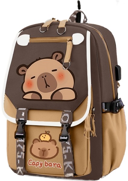 Yeni Büyük Kapasiteli Ultra Hafif Sevimli Öğrenci Okul Çantası (Yurt Dışından)