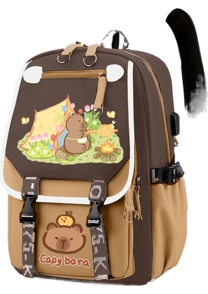 Yeni Büyük Kapasiteli Ultra Hafif Sevimli Öğrenci Okul Çantası (Yurt Dışından)