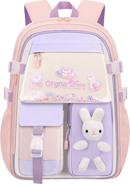 Karikatür Büyük Kapasiteli Öğrenci Okul Çantası (Yurt Dışından)