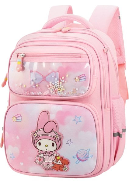 Karikatür Büyük Kapasiteli Okul Çantası (Yurt Dışından)