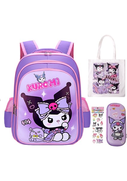 Karikatür Büyük Kapasiteli Okul Çantası (Yurt Dışından)