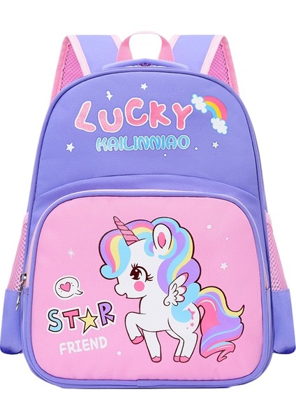 Karikatür Büyük Kapasiteli Öğrenci Okul Çantası (Yurt Dışından)