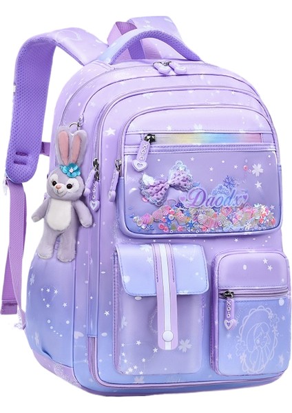 Karikatür Büyük Kapasiteli Okul Çantası (Yurt Dışından)