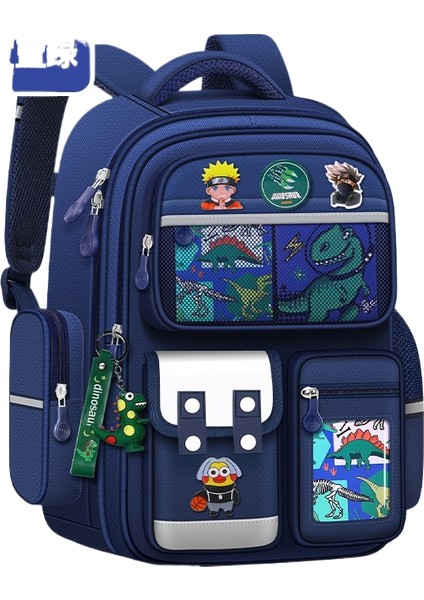 Karikatür Büyük Kapasiteli Öğrenci Okul Çantası (Yurt Dışından)